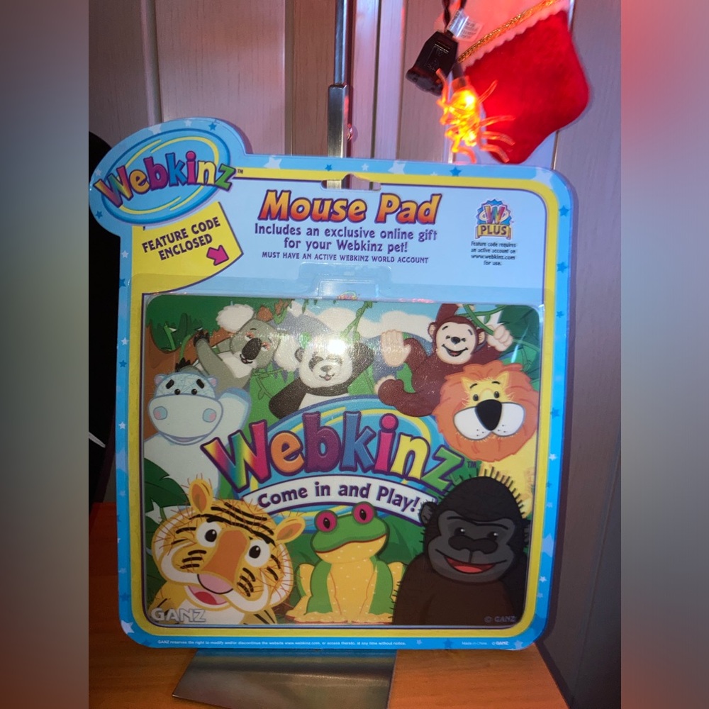 Webkinz Jungle Mousepad ~ Sealed